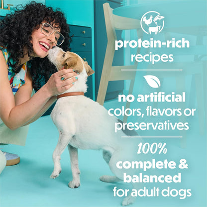 Beneful Purina Small Breed Wet Dog Food Variety Pack, Incredibites with Real Beef, Chicken and Salmon - (Pack of 30) 3 Oz. Cans3