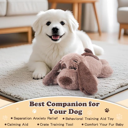 BEVERLYSHARK Beverly Shark Puppy Heartbeat Toy Dog Anxiety Relief Calming Aid Puppy Heartbeat Stuffed Animal Behavioral Training Sleep Aid Comfort Soother Plush Toy for Puppies Cats8