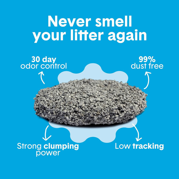 Boxie Premium Unscented Clumping Cat Litter 30+ Day Odor Control 16 Lb3