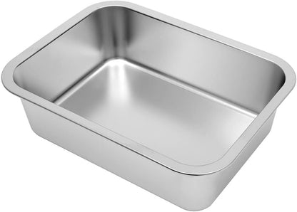 Kichwit 1.8 Gallons Large Dog Bowl, Stainless Steel Pan | Food Grade, Dishwasher Safe8