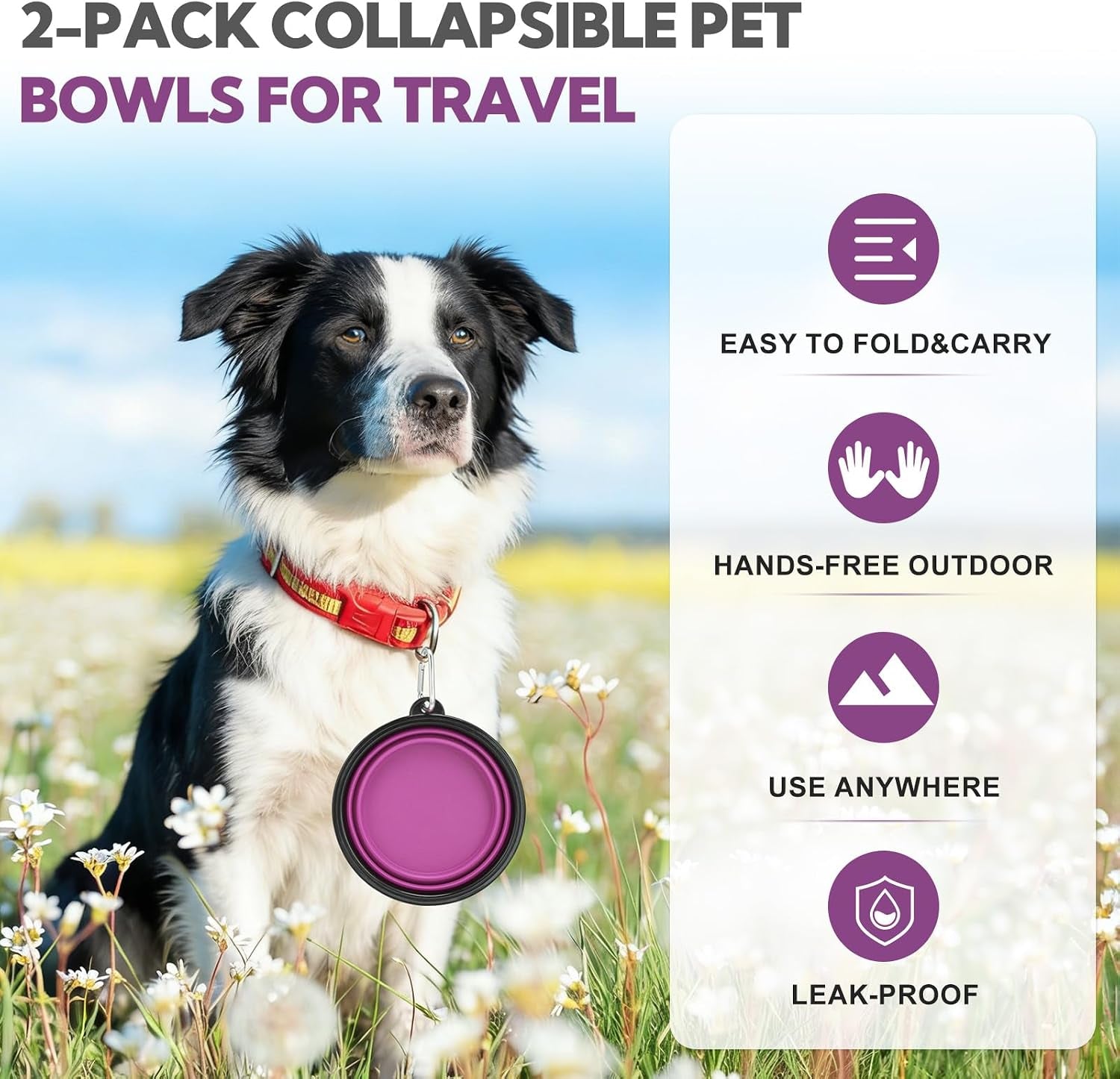 collapsible-dog-bowl-large-34oz-travel-dog-water-bowl-portable-2-pack-2-carabiner-clips-silicone-travel-dog-bowl-foldable-feeding-watering-dish-bowl-for-parking-walking-camping