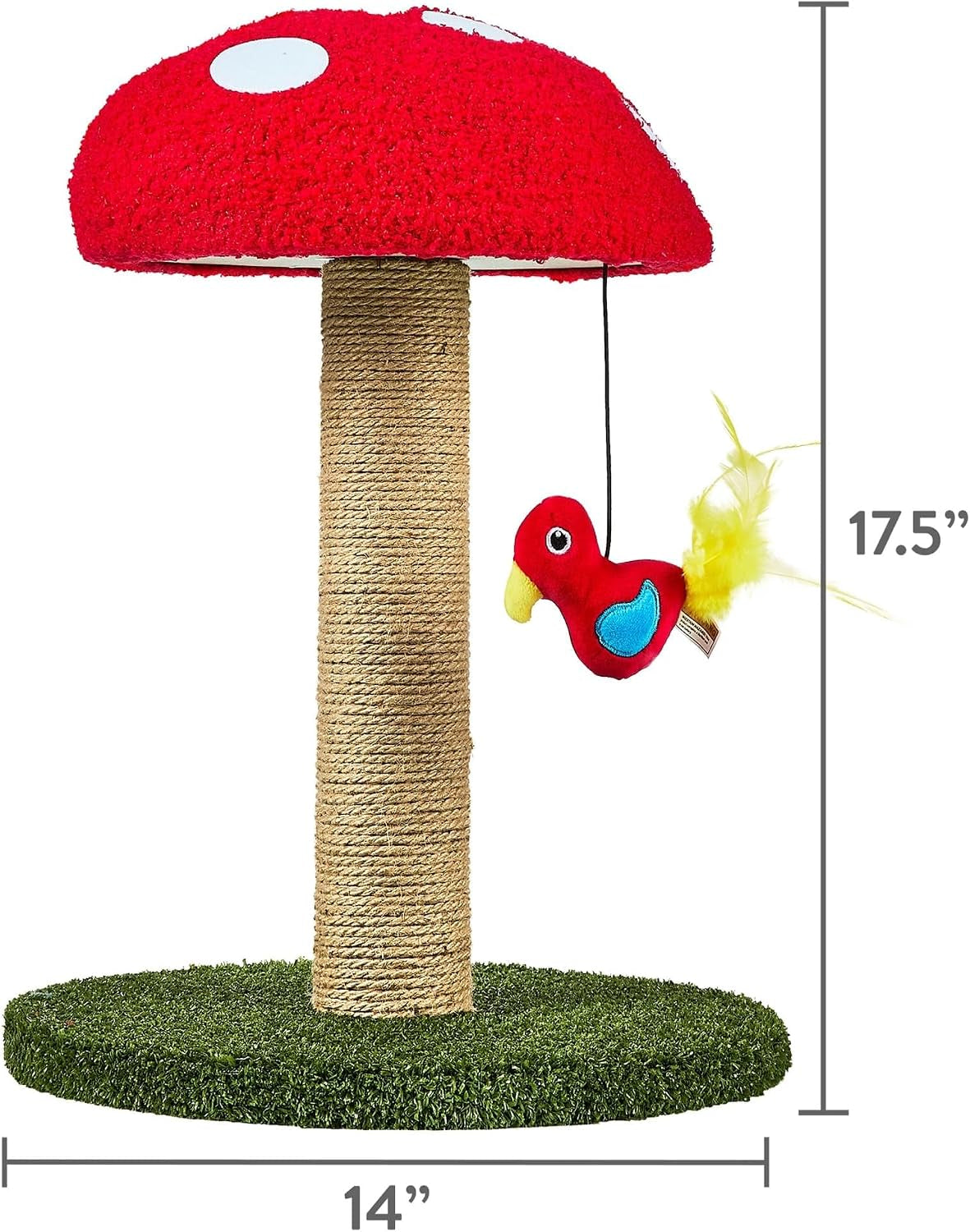cat-scratching-post-for-indoor-cats-mushroom-scratching-post-17-5-h-cute-cat-scratcher-for-kittens-and-adult-cats-durable-cat-scratch-post-furniture-for-play-and-claw-care