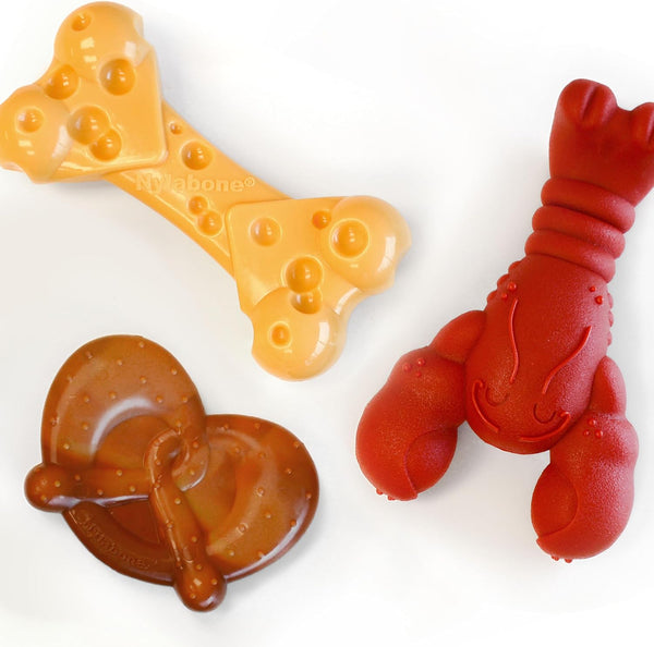 Nylabone Power Chew Lobster Dog Chew Toy, Filet Mignon Flavor, Small | Durable Dog Toys for Aggressive Chewers, Long Lasting, Discourages Destructive Chewing, for Dogs up to 25 Lbs19