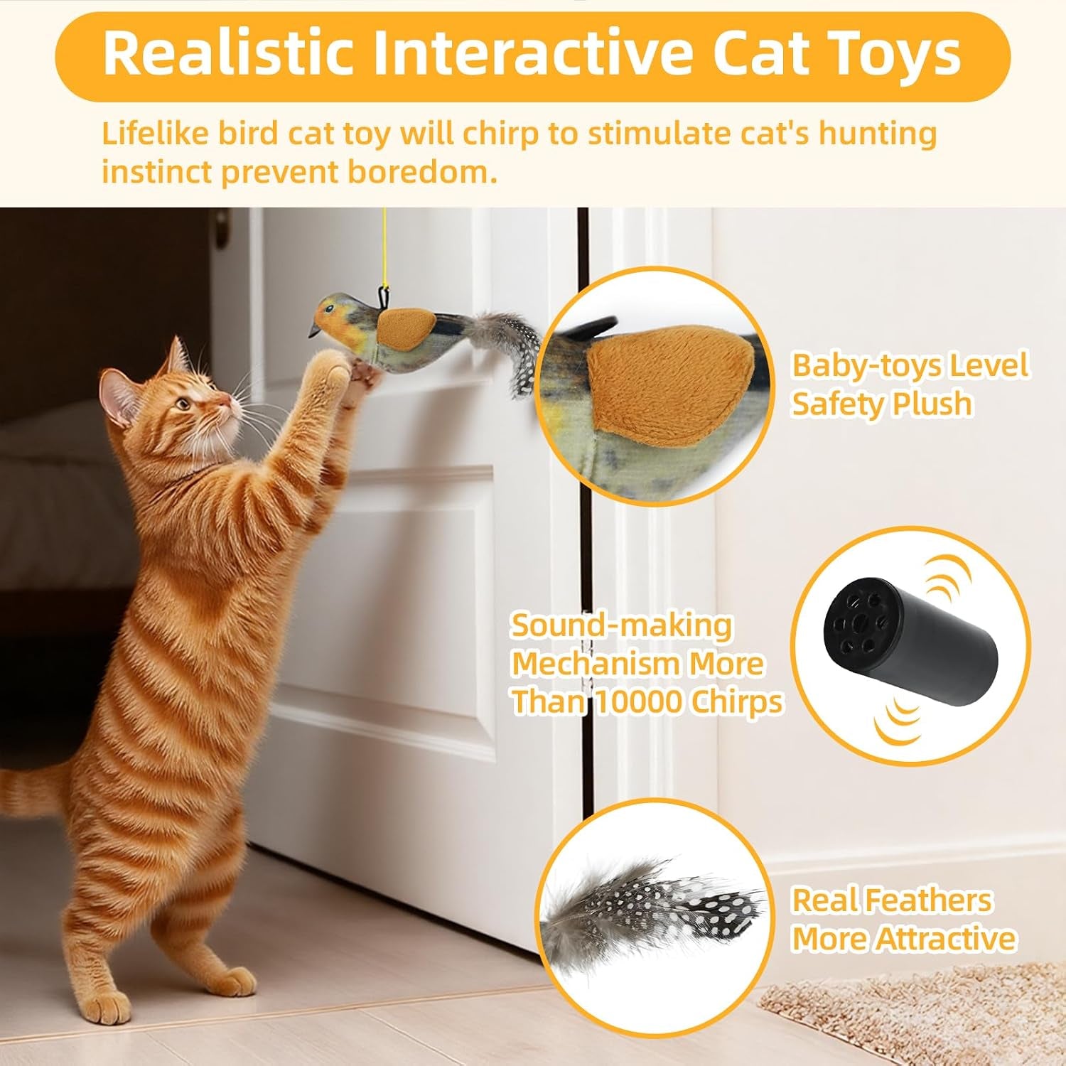 tocirelo-interactive-cat-toys-bird-realistic-cat-interactive-toys-for-indoor-cats-with-catnip-and-feather-3-pack-hanging-chirping-bird-cat-toy-bored-kitten-kicker-chase-exercise-door-frame-toy