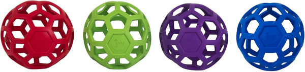 JW Pet Hol-Ee Roller Dog Toy Puzzle Ball, Natural Rubber, Extra Large (7.5 Inch Diameter), Colors May Vary, (Count of 1)5