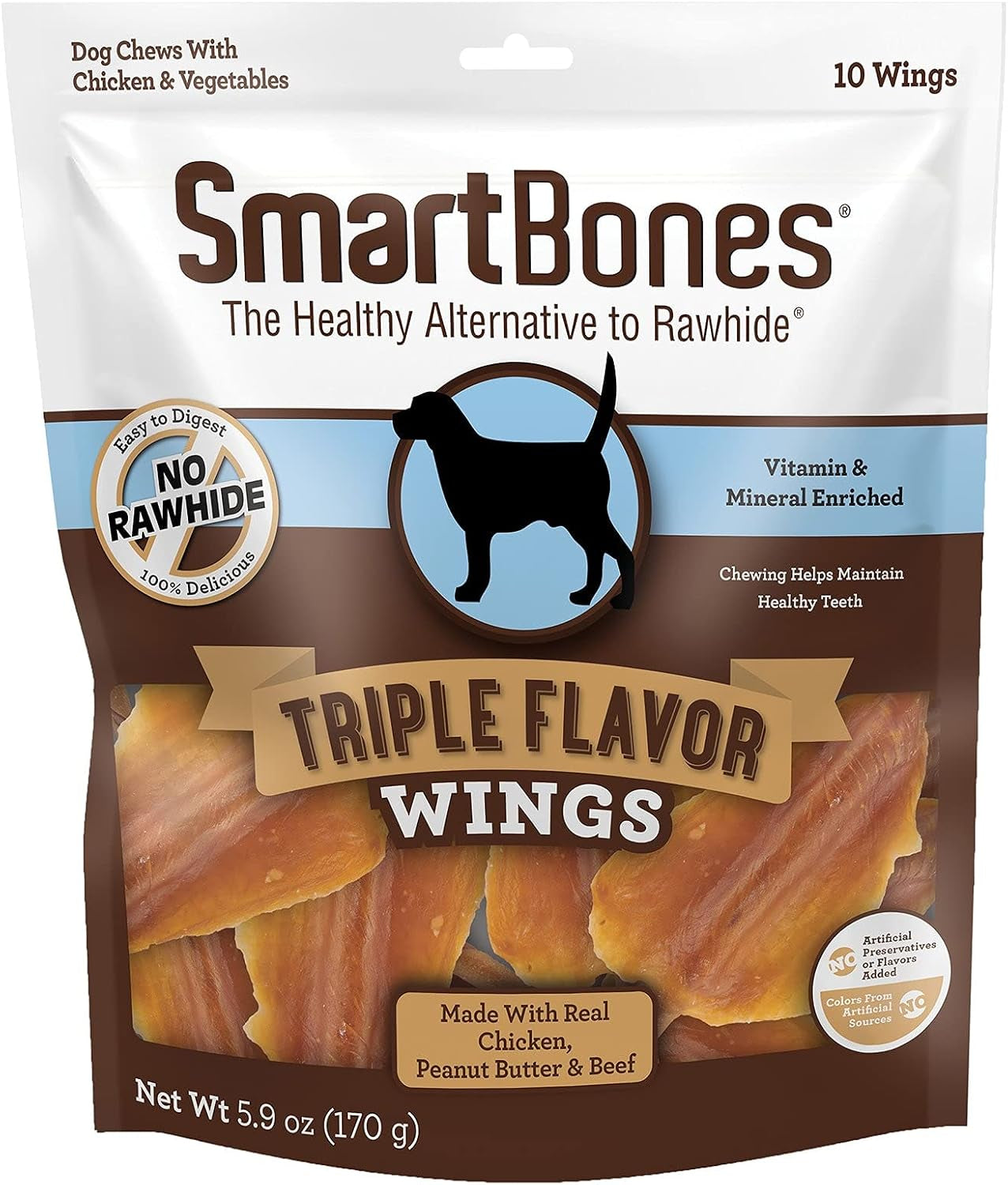 smartbones-triple-flavor-wings-rawhide-free-dog-treats-10-count-with-real-chicken-beef-pork-easy-to-digest-chew-no-artificial-preservatives-or-flavors-for-adult-dogs