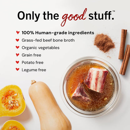 Stella & Chewy'S Human-Grade Grass-Fed Beef Bone Broth for Dogs - Joint & Gut Health Liquid Food Topper with Collagen & Turmeric, 16 Fl Oz Resealable Pouch (Pack of 6)4