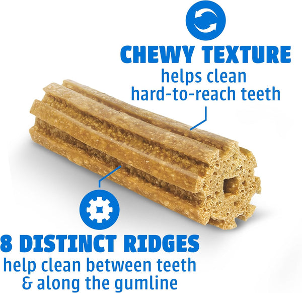 Dentalife Purina Daily Oral Care Dental Dog Treats, Small/Medium, 60 Ct | for Small and Medium Dogs 20-40 Lbs, Chicken-Flavored Dental Chews, Freshen Breath and Fight Tartar Buildup, Made in the USA3