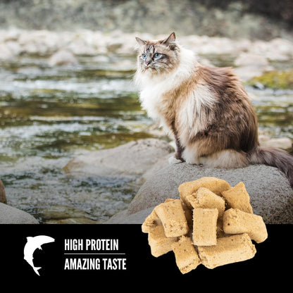 ORIJEN Freeze Dried Cat Treats Grain Free WHOLEPREY, 1.25Oz Bag | 99% Animal Ingredients, Freeze Dried, Grain Free, High Protein, Wild-Caught Fish, 1 Calorie Each, Ideal for Training3