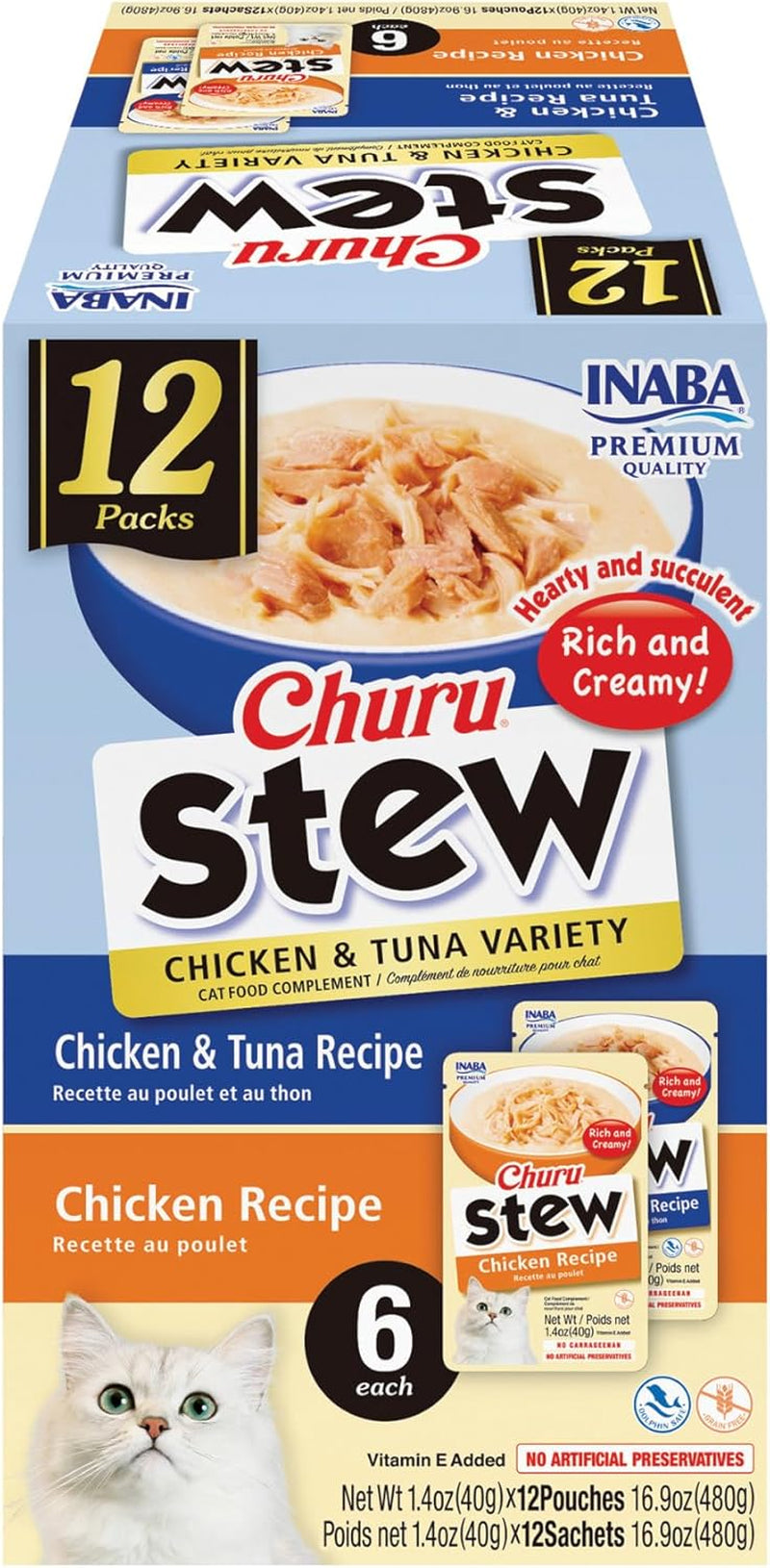 inaba-churu-stew-for-cats-creamy-puree-side-dish-pouch-1-05-oz-pouches-15-pouches-total-chicken-variety