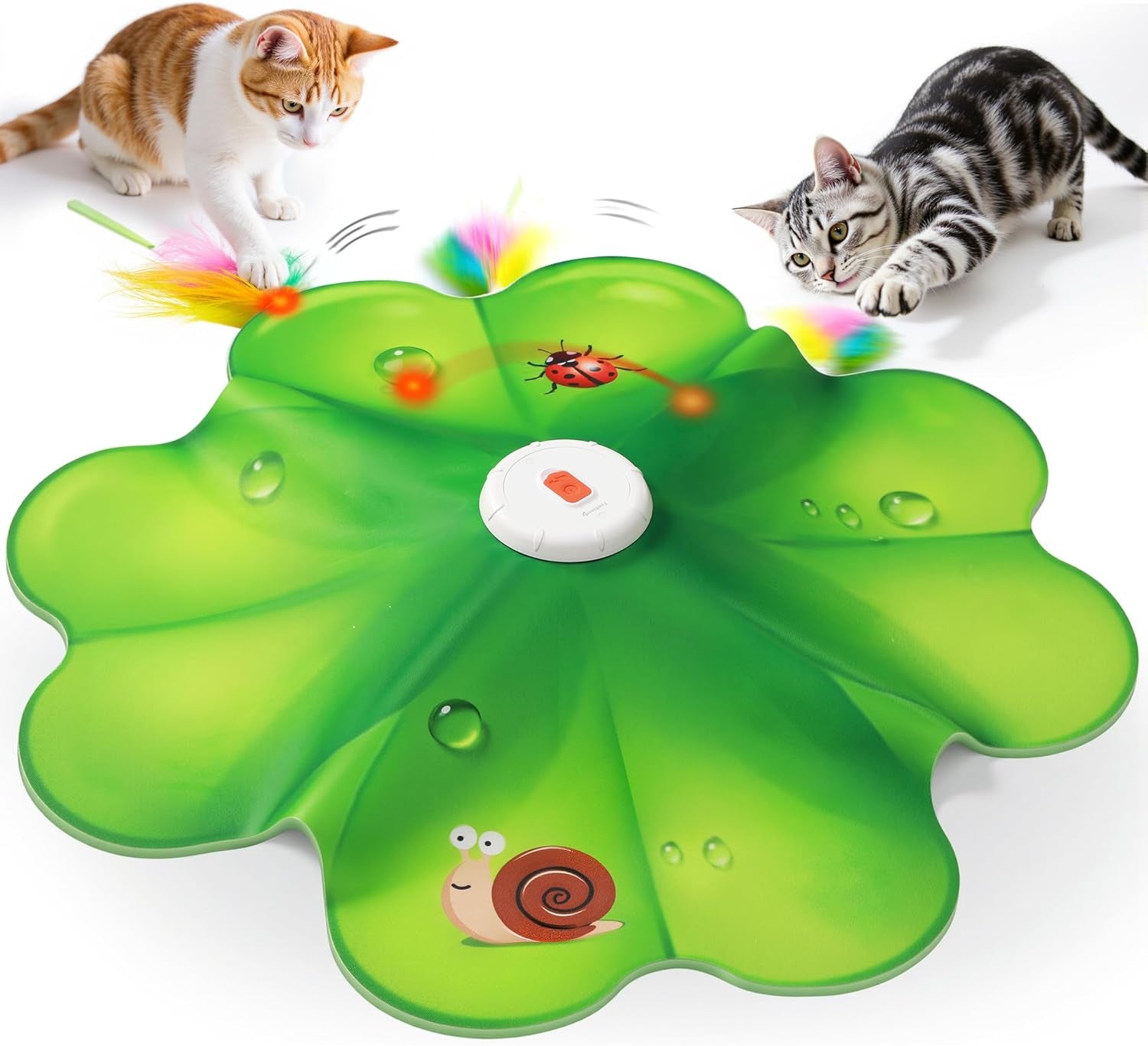 feelneedy-rechargeable-cat-toys-2-in-1-hide-and-seek-game-interactive-cat-toy-movable-led-red-dot-moving-concealed-feathers-durable-exercise-toys-for-indoor-cats-bored-adult-cats-wand-toy