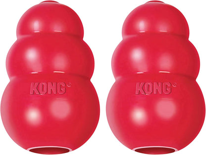 KONG Classic Stuffable Dog Toy - Fetch & Chew Toy for Dogs - Treat-Filling Capabilities & Erratic Bounce for Extended Play Time - Durable Natural Rubber Material - for Large Dogs11