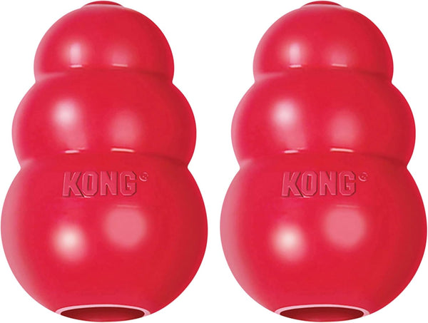 KONG Classic Stuffable Dog Toy - Fetch & Chew Toy for Dogs - Treat-Filling Capabilities & Erratic Bounce for Extended Play Time - Durable Natural Rubber Material - for Large Dogs11