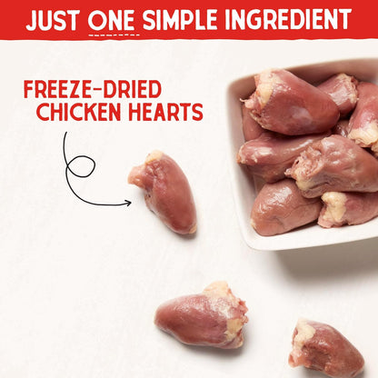 Stella & Chewy'S Freeze-Dried Raw Chicken Heart Dog Treats - Single Ingredient, No Additives - Premium Training Treats - Perfect for Picky Eaters - 11Oz Bag7