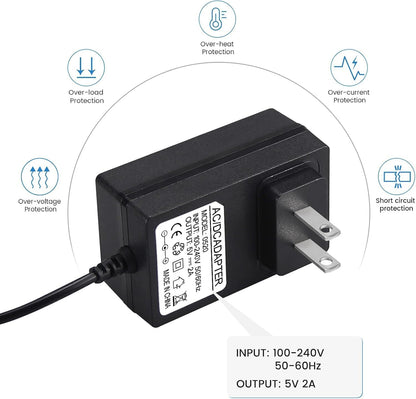 E Collar Charger for Mini Educator 300 400 ET-300 ET-400 Training Collars | Dog Shock Collar Dual Lead Charging Cable Power Adapter Cord5