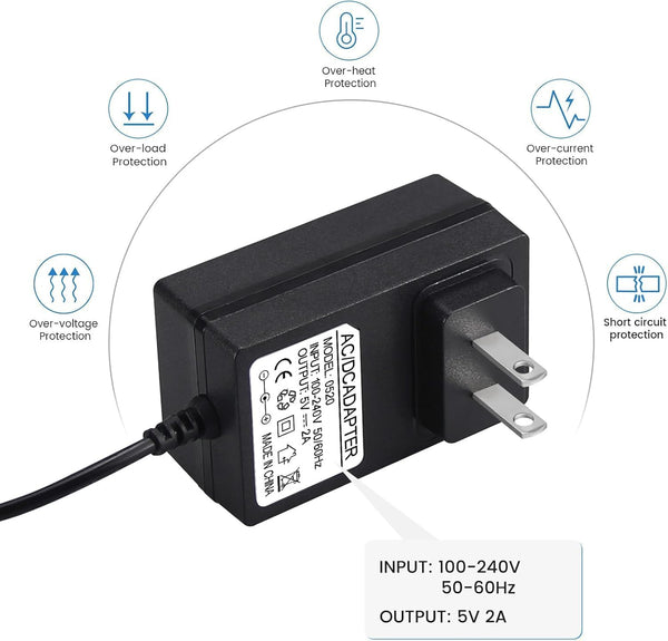 E Collar Charger for Mini Educator 300 400 ET-300 ET-400 Training Collars | Dog Shock Collar Dual Lead Charging Cable Power Adapter Cord5