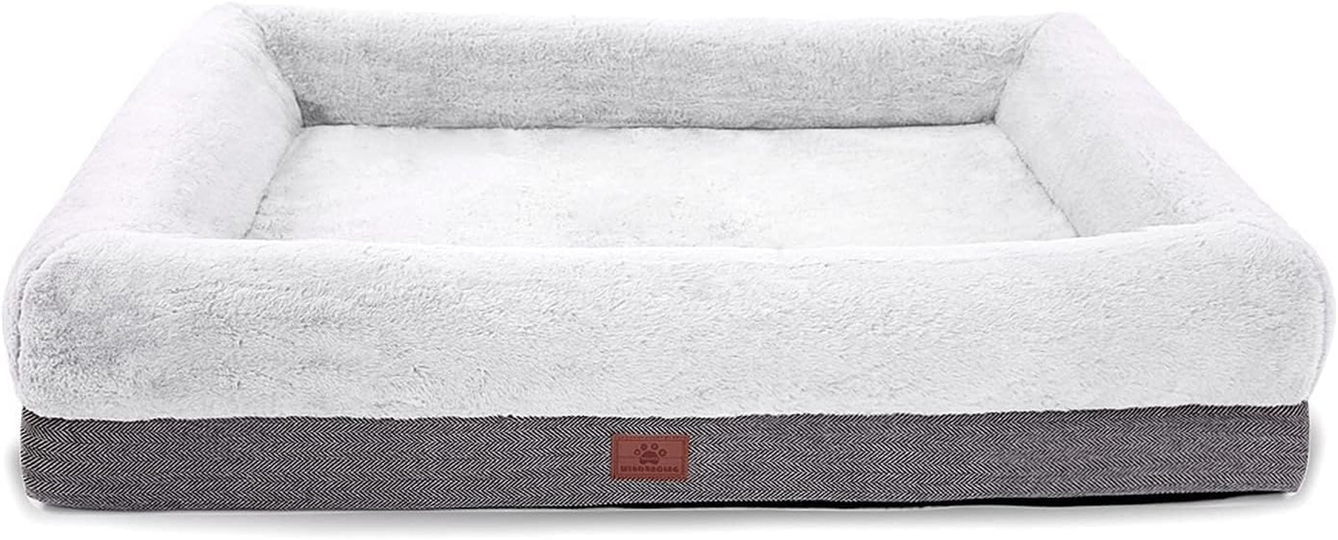 windracing-orthopedic-dog-beds-for-medium-dogs-waterproof-egg-foam-dog-sofa-bed-with-l-bolster-sides-washable-medium-pet-bed-with-removable-cover-non-slip-bottom-36-x-23-inch-gray