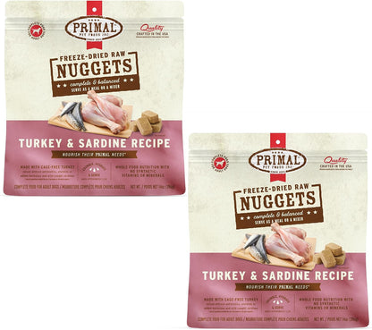 Primal Freeze Dried Dog Food Nuggets, Chicken; Complete Balanced Meal, Topper or Treat; Premium, Healthy, Grain Free, High Protein Raw Dog Food, 14 Oz | Complete & Balanced Nutrition, Meal, Topper or Treat, Grain-Free, High Protein, No Synthetic Vitamins & Minerals36