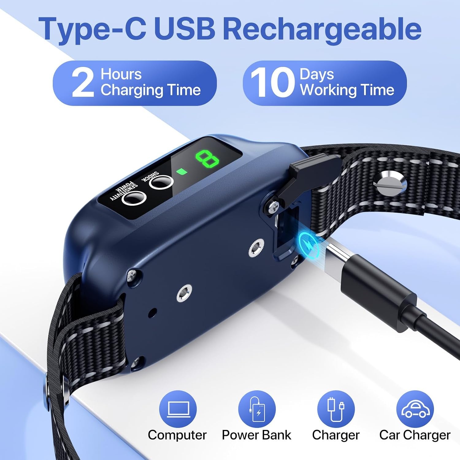 dog-bark-collar-automatic-bark-collar-with-8-sensitivity-levels-smart-waterproof-no-bark-collar-with-beep-vibration-modes-rechargeable-anti-barking-collars-for-large-medium-dogs-k04