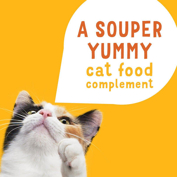 Friskies Purina Grain Free Wet Cat Food Lickable Cat Treats Variety Pack, Lil' Soups with Salmon, Tuna or Shrimp - (Pack of 30) 1.2 Oz. Cups7