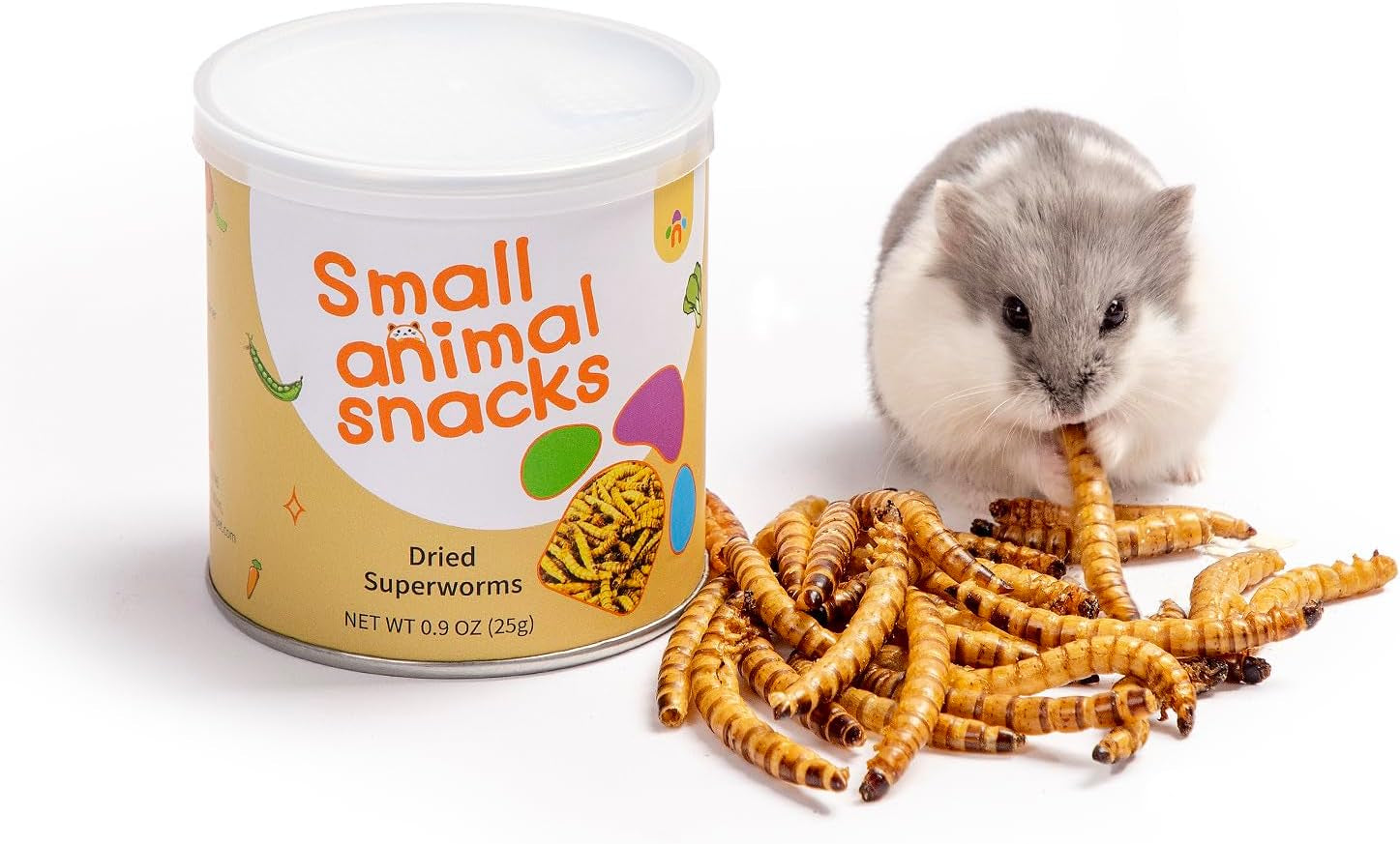 niteangel-small-animal-snack-treats-dried-worms-no-additive-delivers-essential-vitamins-minerals-small-animal-natural-treat-for-dwarf-syrian-hamsters-gerbils-mice-degus-or-small-pets