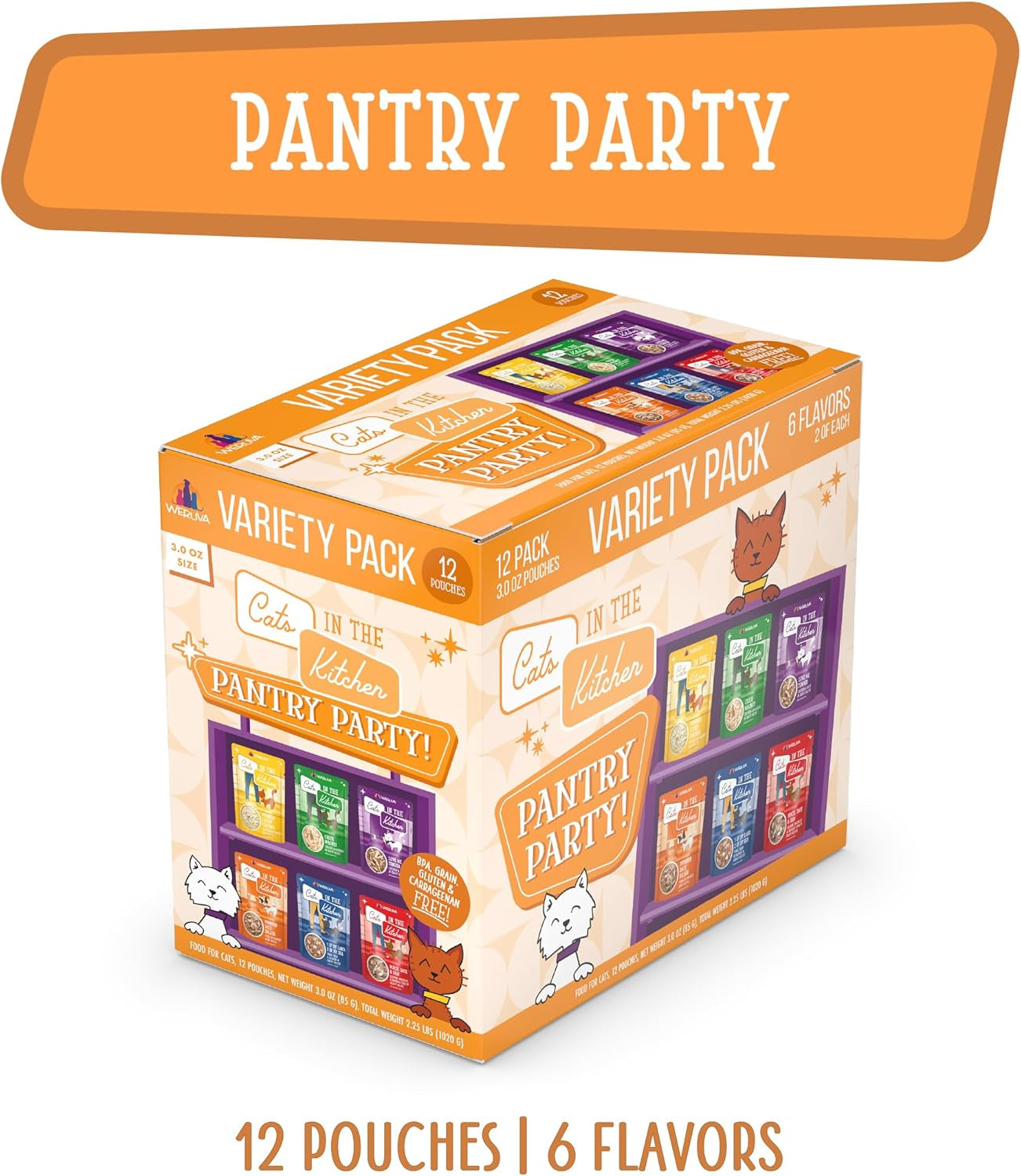 weruva-cats-in-the-kitchen-pantry-party-pouch-variety-pack-in-gravy-cat-food-3oz-pouch-pack-of-12