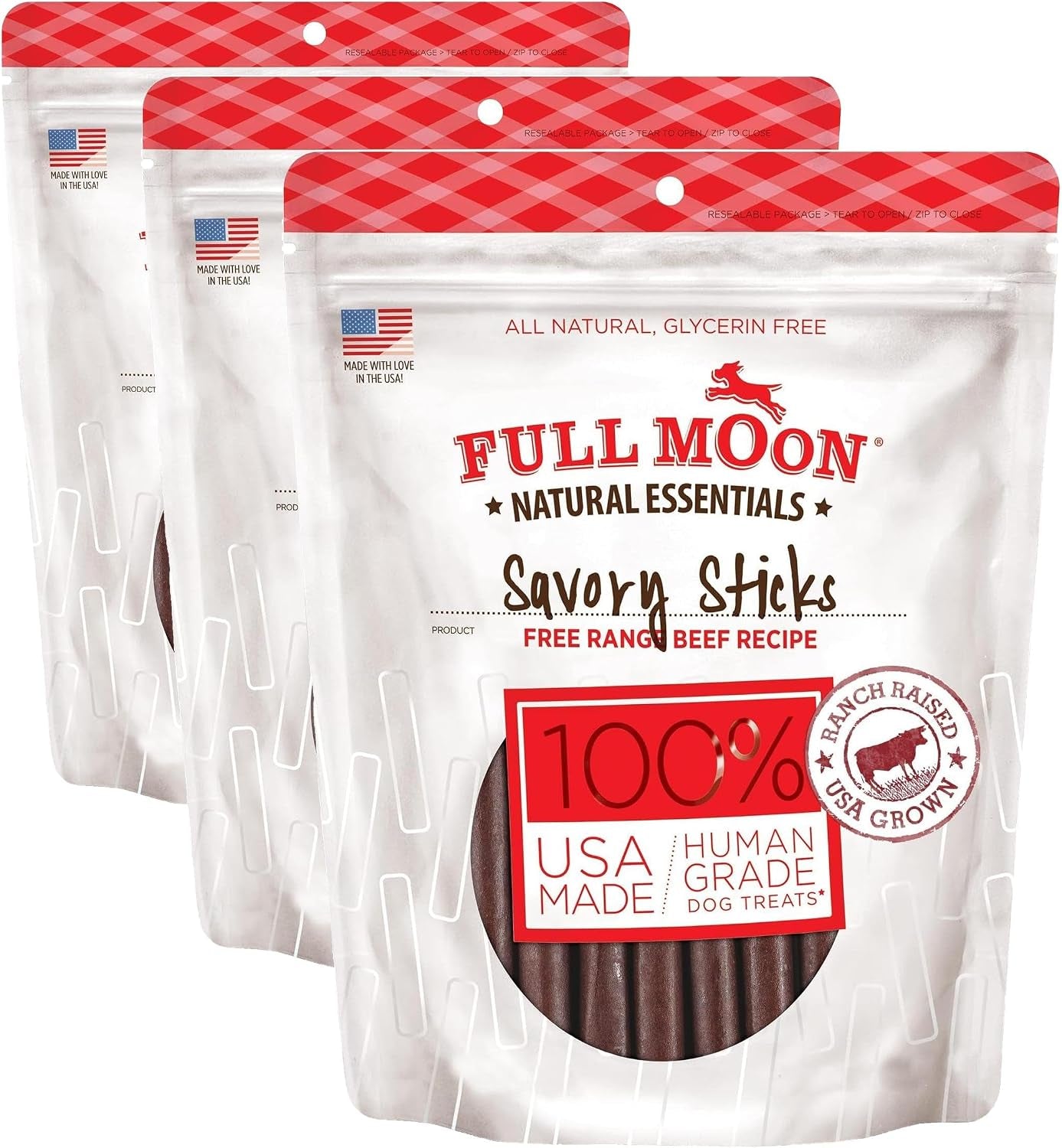 full-moon-all-natural-human-grade-dog-treats-essential-beef-savory-sticks-22-ounce-1-375-pound-pack-of-1-human-grade-no-corn-no-wheat-no-soy-glycerin-free-made-in-the-usa