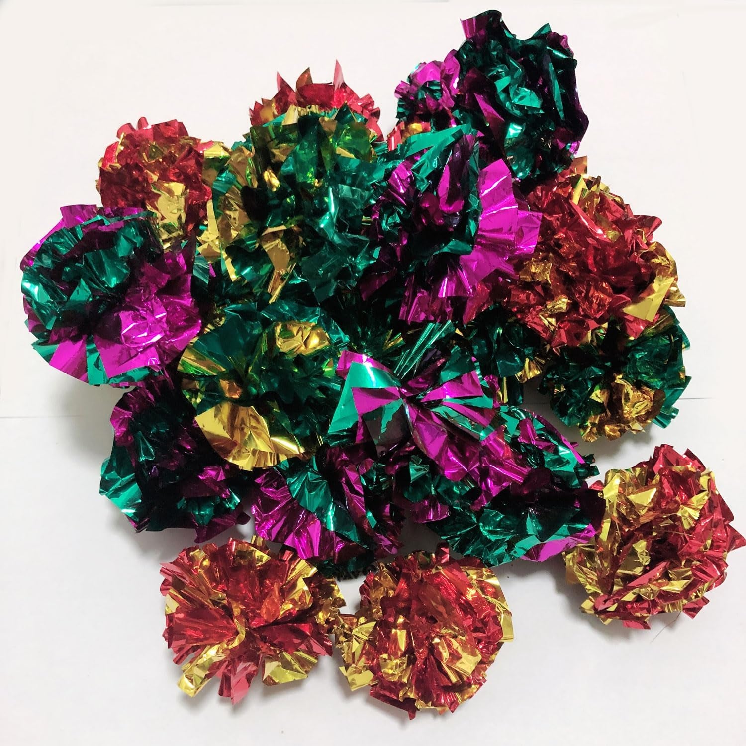 original-mylar-crinkle-balls-cat-toys-12-pack