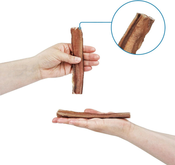 Gigabite Beef Esophagus Dog Treats Sticks - 6 Inch , 40 Pack | All Natural, Single-Ingredient Beef Gullet Chews, High Protein, Rawhide Free, Supports Dental Health4