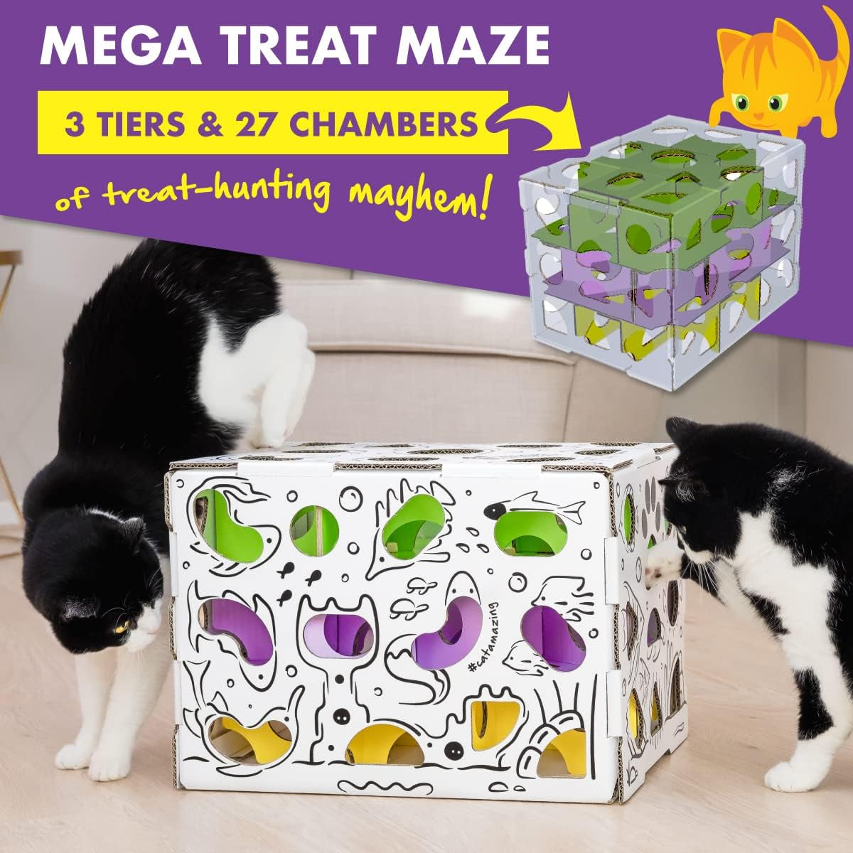 cat-amazing-mega-cat-treat-puzzle-box-interactive-food-maze-cat-puzzle-feeder-treat-box-for-indoor-cats-enrichment-food-toy-best-cat-toy-for-cats