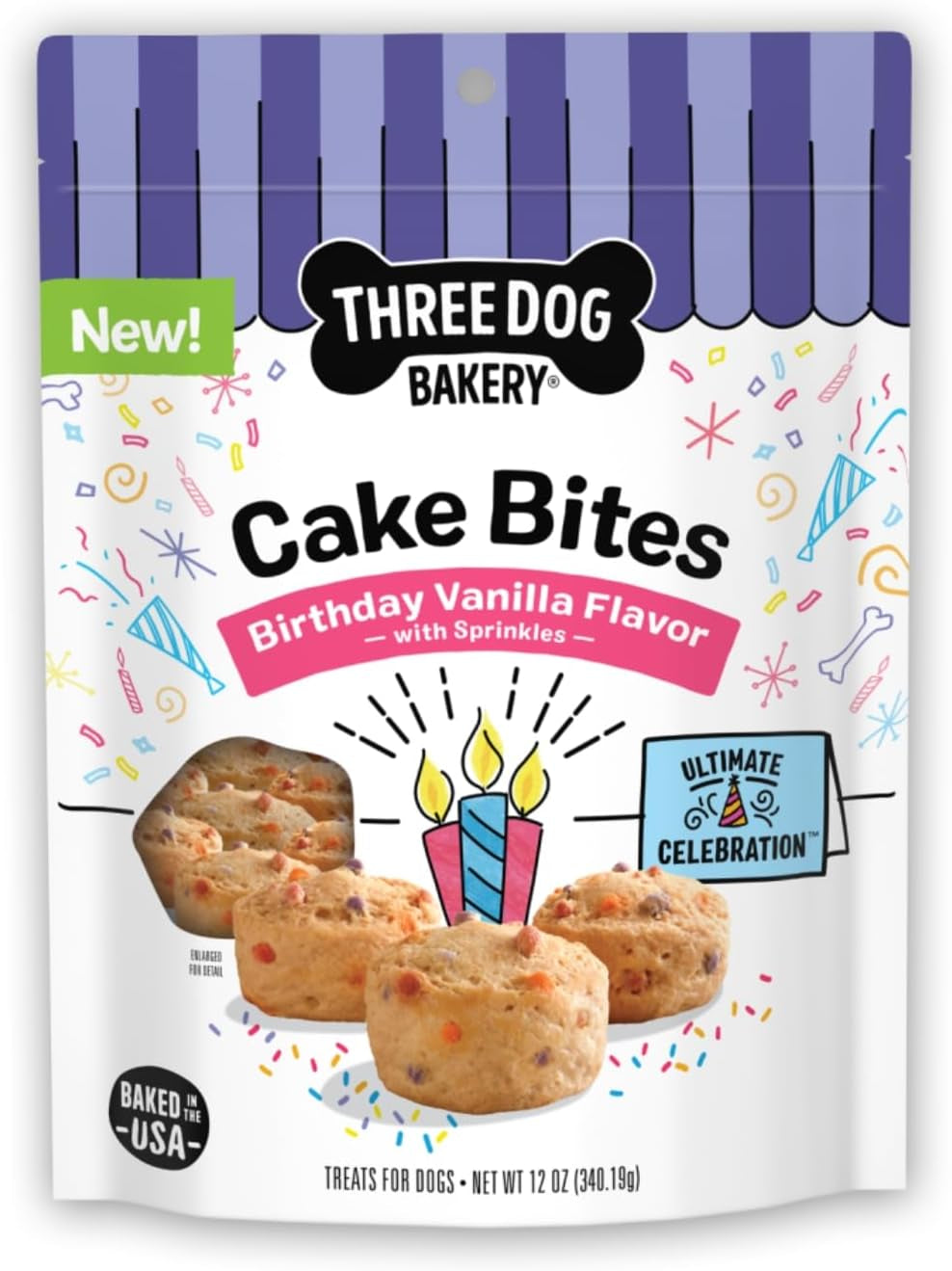 three-dog-bakery-ultimate-celebration-cake-bites-for-dogs-12-oz-bag-soft-baked-dog-treats-birthday-vanilla-flavor-with-sprinkles