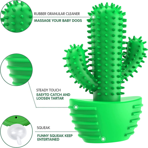 Pamlulu Dog Chew Toys Dog Toothbrush Stick Teeth Cleaning Brush Dental for Medium Large Dog, Puppy Christmas Easter Birthday Gifts, Outdoor Squeaky Toys for Aggressive Chewers Interactive Tough Toys5