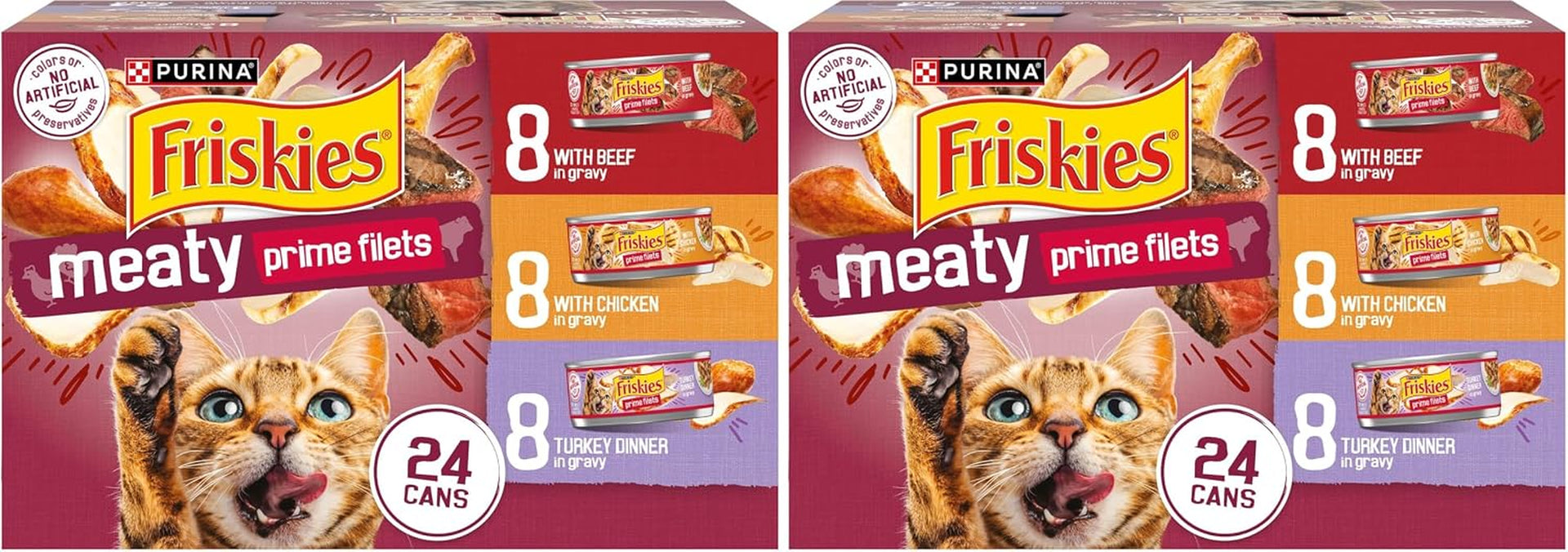 purina-friskies-gravy-wet-cat-food-variety-pack-prime-filets-meaty-favorites-pack-of-24-5-5-oz-cans