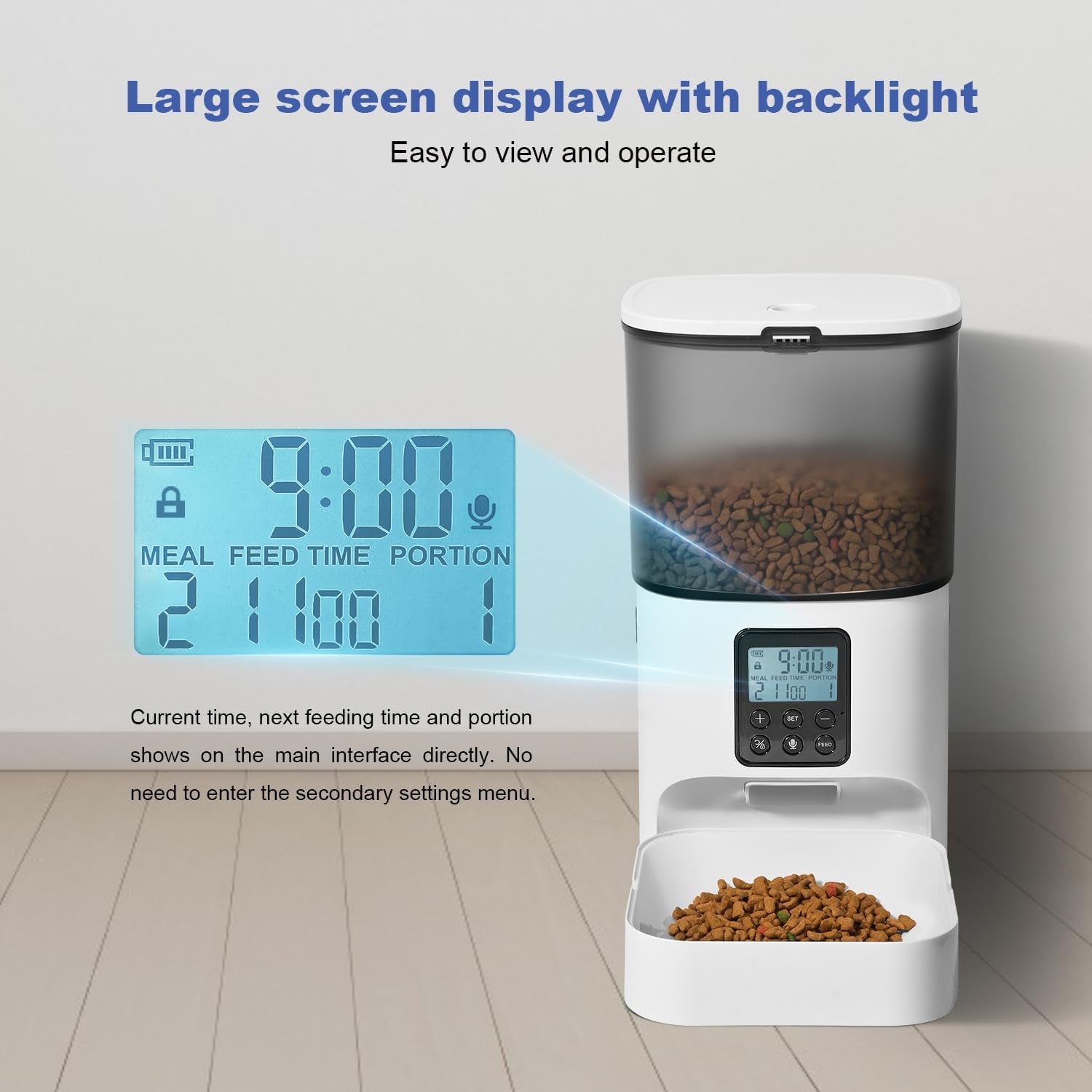 automatic-cat-feeder-4l-cat-food-dispenser-with-10s-voice-recorder-pet-feeder-up-to-8-meals-per-day-timed-dog-feeder-with-dry-food-sealed-ring