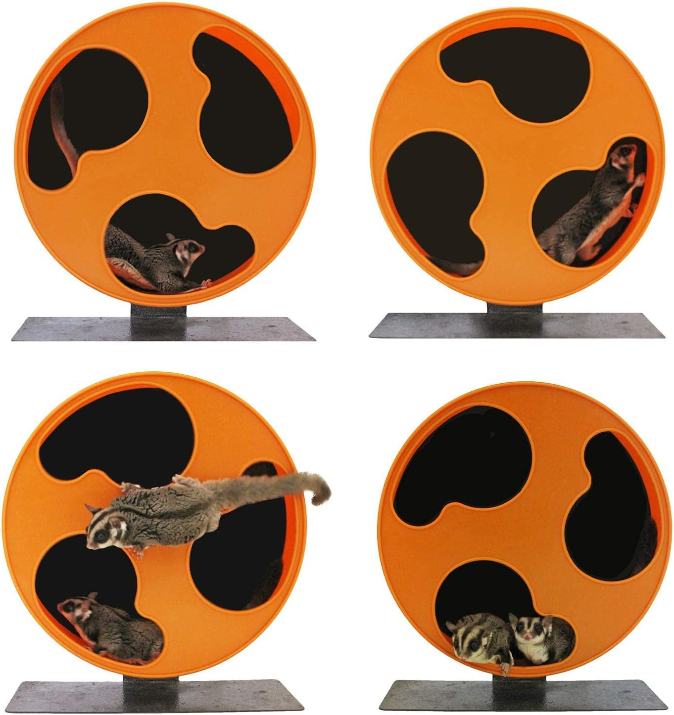 silent-runner-12-regular-wheel-cage-attachment-sugar-gliders-hamsters-rats