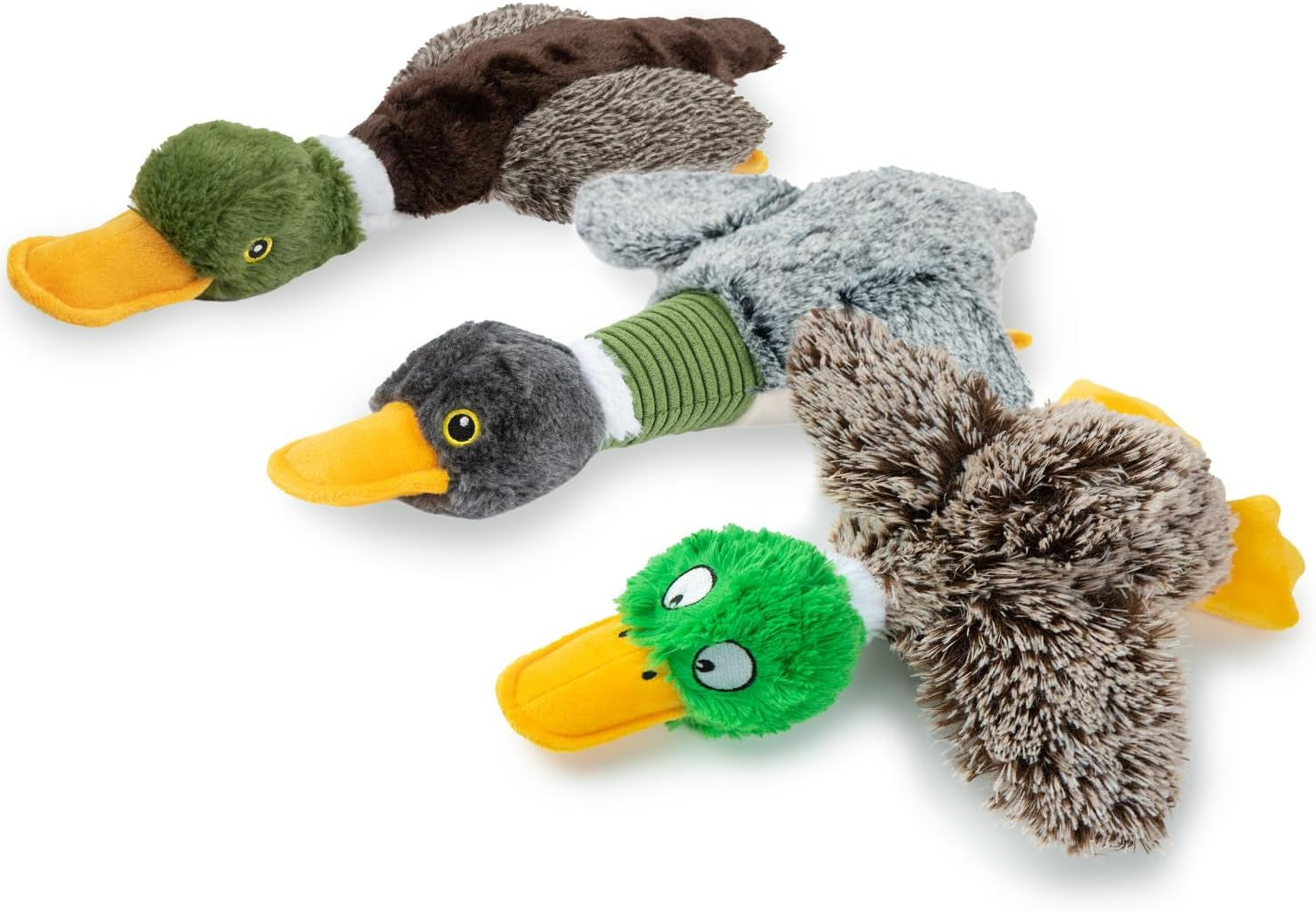 best-pet-supplies-interactive-squeaky-dog-chew-toy-ideal-dog-toys-for-chewers-small-medium-large-dogs-and-fetch-lovers-crinkle-duck-yellow-large