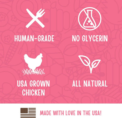 Full Moon® Chicken Strips 12 Oz | Human Grade, No Corn, No Wheat, No Soy, Glycerin Free, Made in the USA5