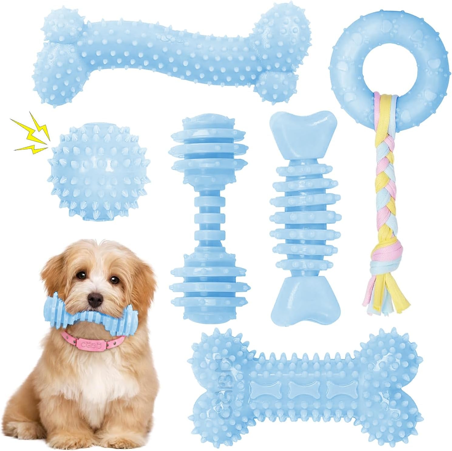 puppy-toys-6-pack-dog-chew-toys-for-puppy-cute-pink-small-dog-toys-puppy-teething-toys-for-puppies-soft-durable-interactive-chew-toy-for-small-dogs