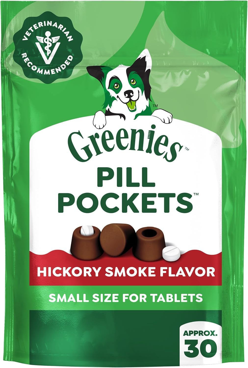 greenies-pill-pockets-small-dog-treats-chicken-flavor-3-2-oz-vet-recommended-masks-pill-smell-taste-easy-pinch-close-design-stress-free-medicating-tablet-size-3-2-oz-pouch
