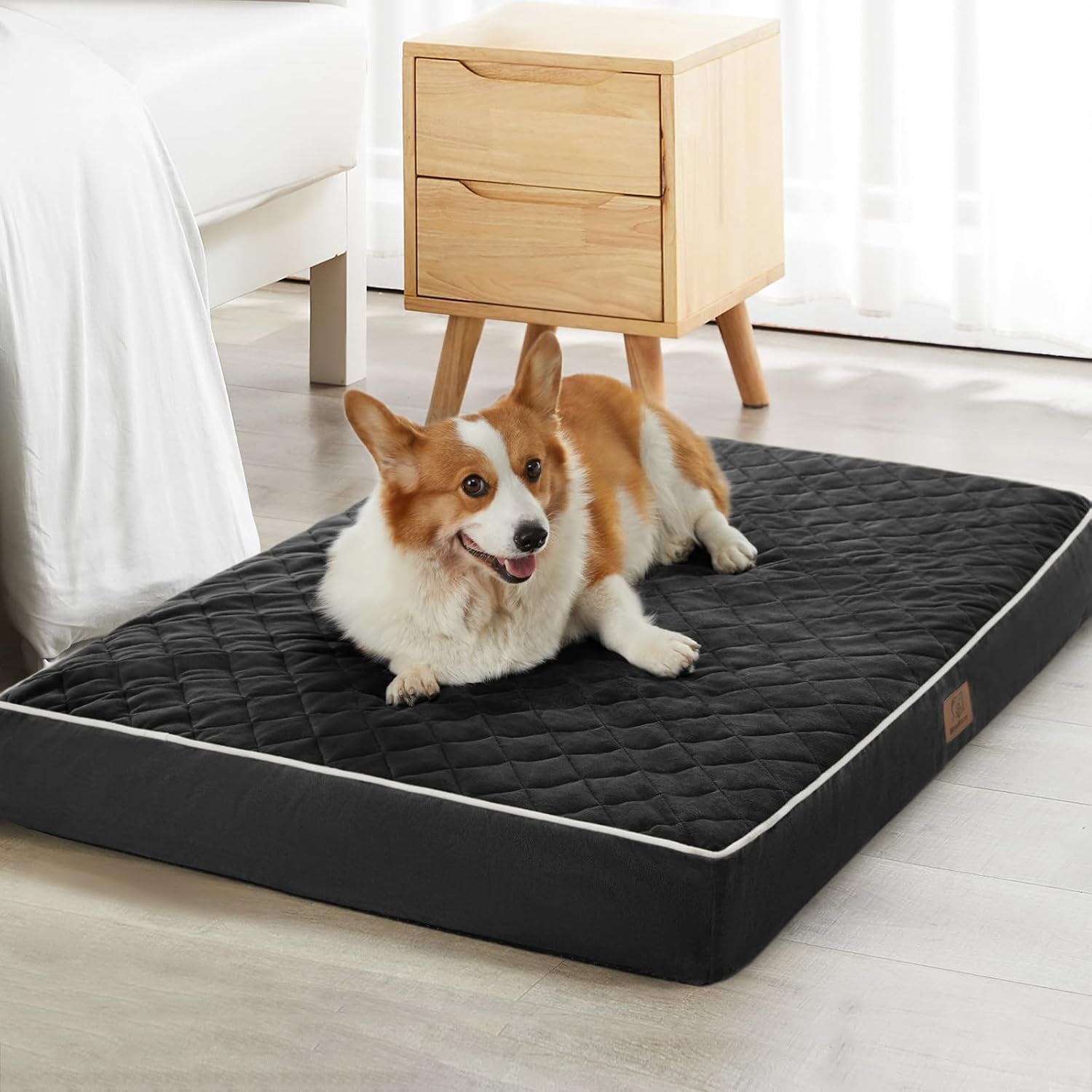 wnpethome-orthopedic-waterproof-extra-large-senior-dogs-bed-for-comfy-sleeping-with-removable-washable-cover-multi-needle-quilting-xl-crate-bed-for-large-sized-dog-relax-light-grey