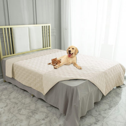 Ameritex Waterproof Dog Bed Cover Pet Blanket for Furniture Bed Couch Sofa Reversible29