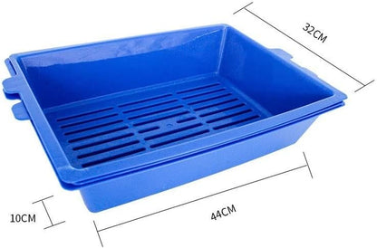 Dog Potty Training Toilet ﻿ Cat Toilet Bedpan Plastic Litter Box with Tray Rabbit Pee for Cats Pad Pet Trainer2