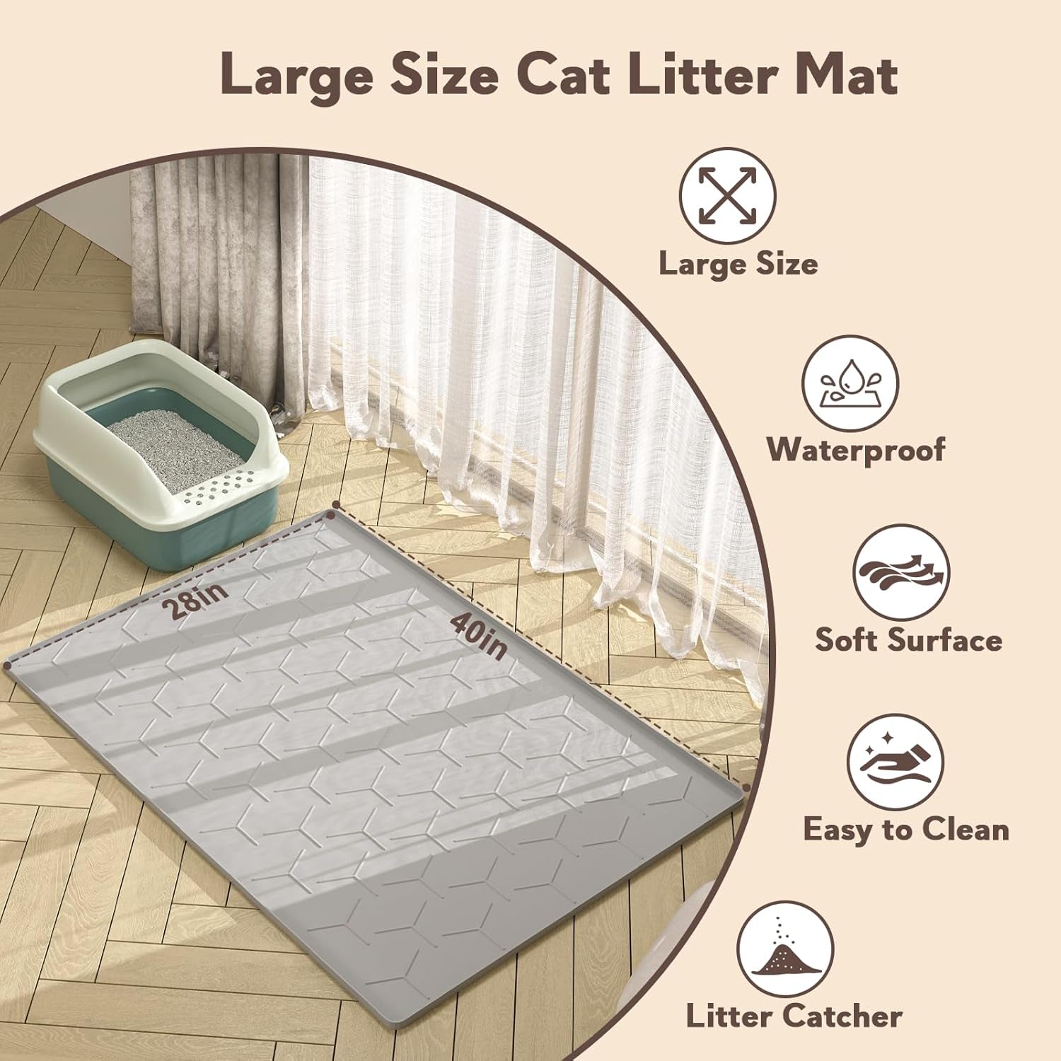 garoopion-silicone-cat-litter-mat-large-40-x-28-easy-to-clean-gray-large-size-waterproof-silicone-mat-with-raised-edges-catch-litter-protect-floor-from-urine-multi-use-for-dog-sink-kitchen