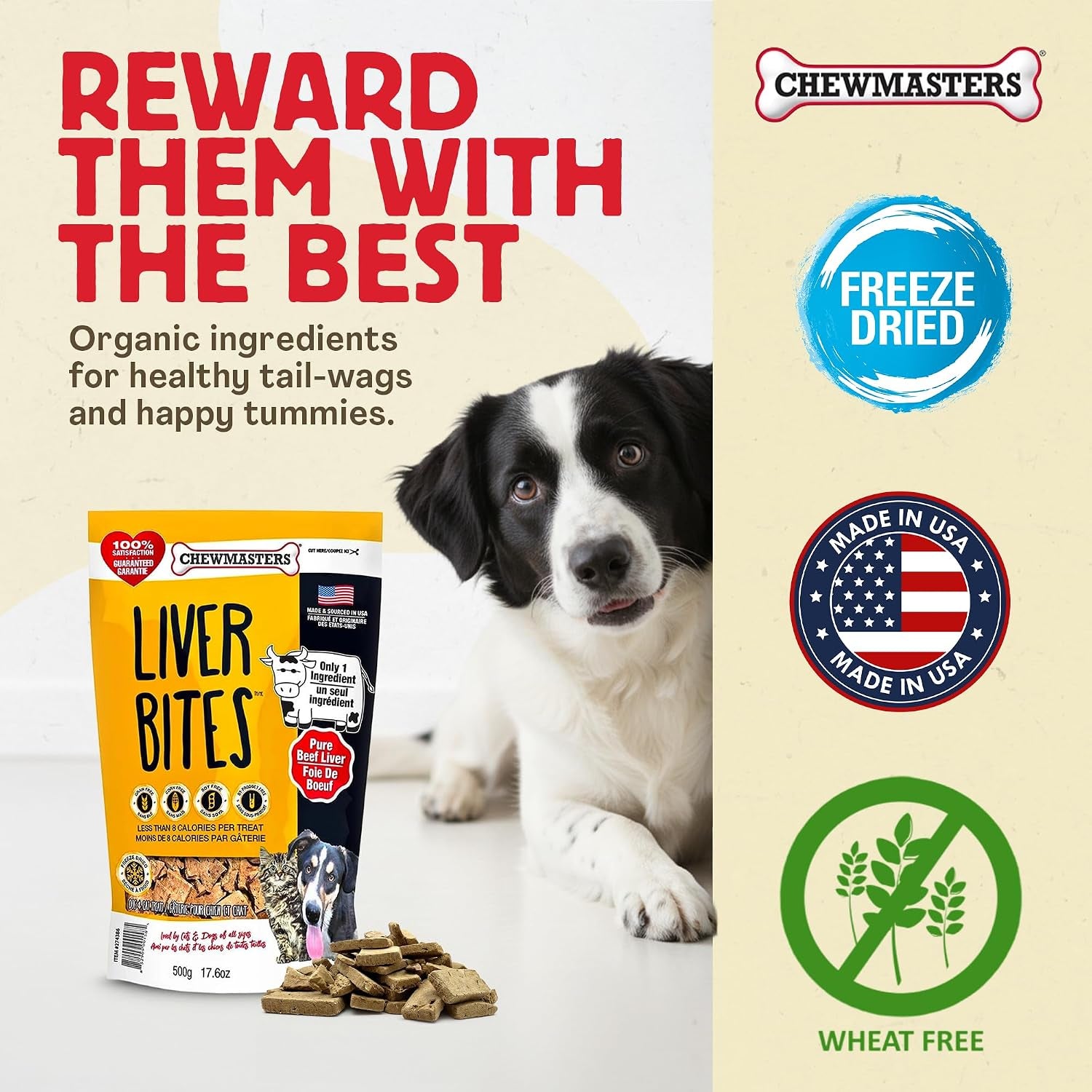 chewmasters-100-pure-beef-liver-bites-17-6oz-freeze-dried-cat-dog-treats-all-natural-high-protein-training-treats-grain-free-healthy-real-meat-flavor-for-all-life-stages-no-additives-made-in-usa