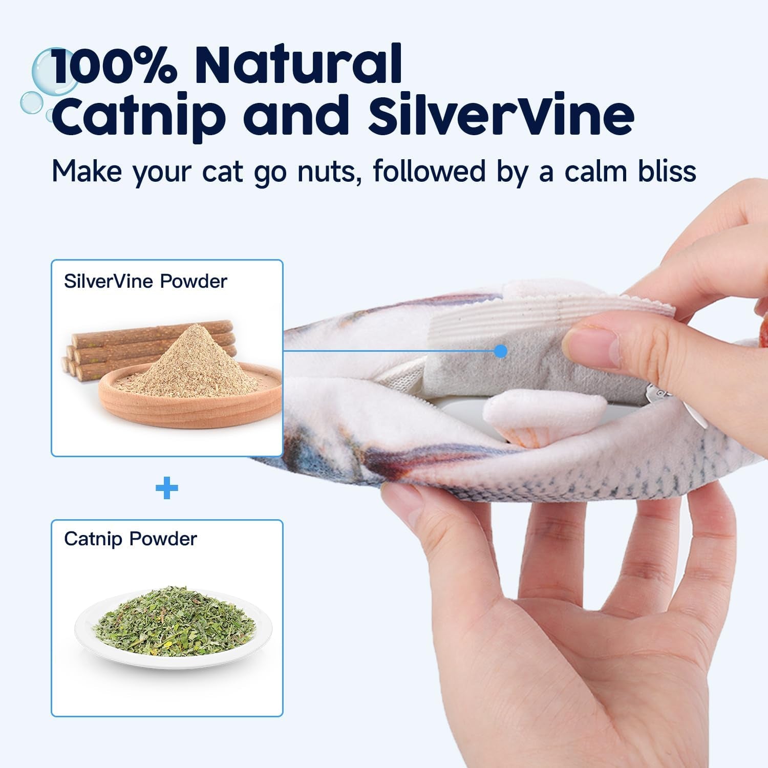 potaroma-cat-toys-flopping-fish-with-catnip-moving-kitten-kicker-floppy-wiggle-carp-for-small-dogs-interactive-motion-kitty-exercise-10-5-inches