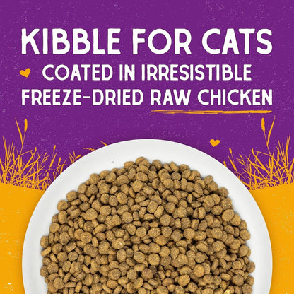 Stella & Chewy'S Raw Coated Cat Food - High Protein, Grain-Free Kibble with Cage-Free Chicken - Premium Digestive Support with Probiotics - Natural Small Kibble - Perfect for Picky Eaters - 2.5Lb Bag5
