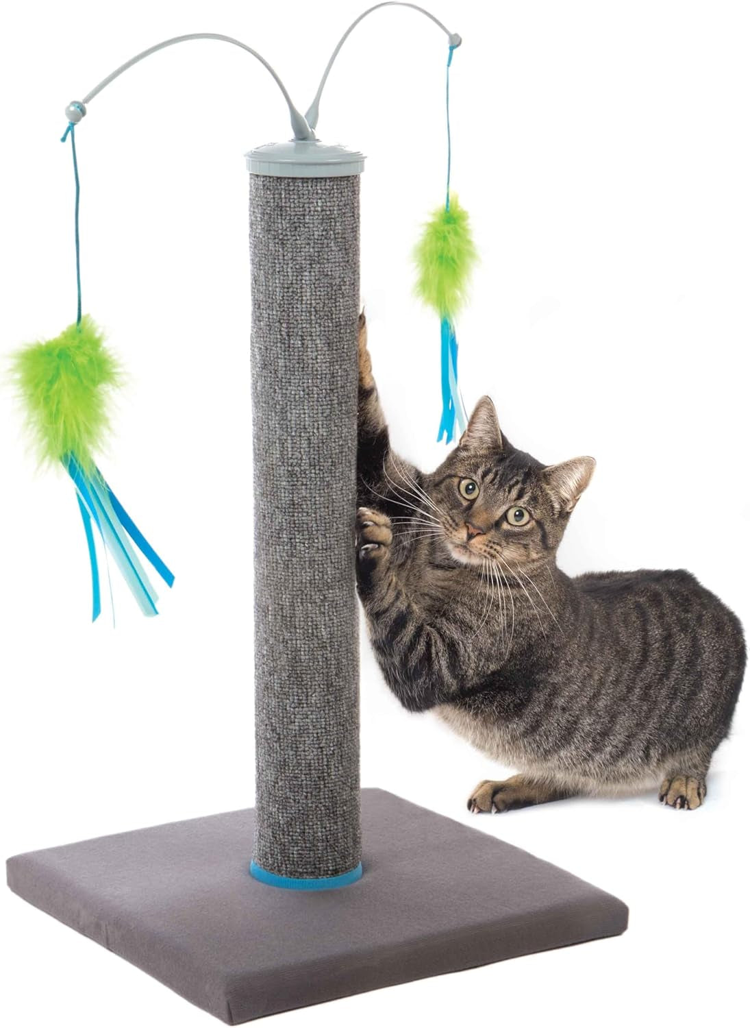 scratch-n-spin-cat-toy-carpet-scratching-post-interactive-spinning-wand-multicolored