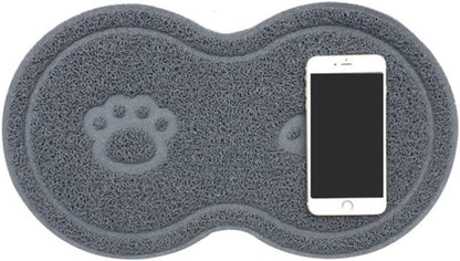 Hemobllo Pet Litter Mat Pet Food Tray Cat Mat Pet Food Containers Pet Water Bowl Pet Food Mats Litter Mats Extra Large Easy Clean Cat Litter Mat Dog Pads Extra Large Floor Mat Cats and Dogs3