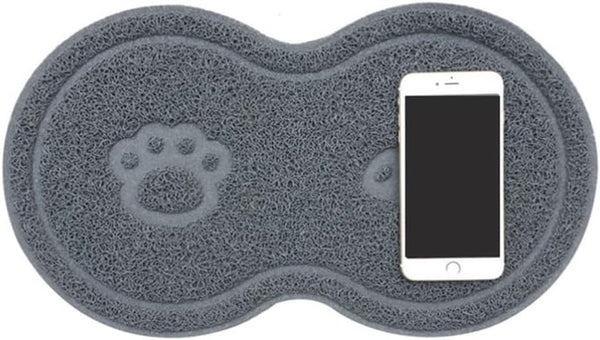 Hemobllo Pet Litter Mat Pet Food Tray Cat Mat Pet Food Containers Pet Water Bowl Pet Food Mats Litter Mats Extra Large Easy Clean Cat Litter Mat Dog Pads Extra Large Floor Mat Cats and Dogs3