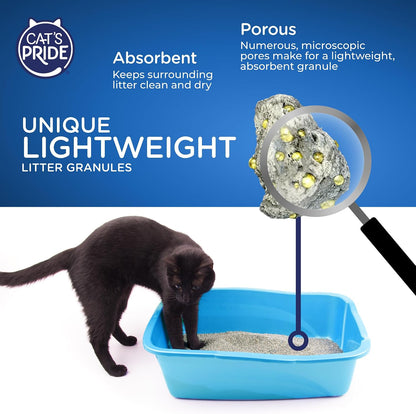 Cat'S Pride Lightweight Clumping Litter: Flushable - Powerful Odor Control - Scented, 10 Pounds4